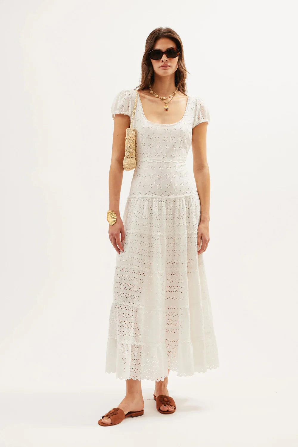 remi mini dress ivory Stylish White Mini Dress