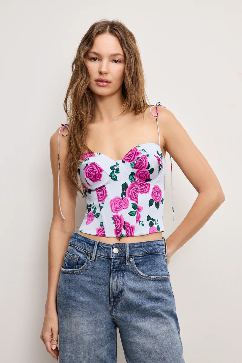 Satin Bustier