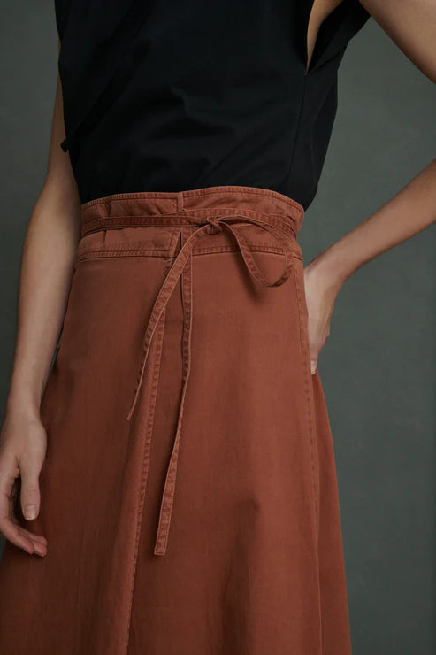 Reine Skirt: Terracotta