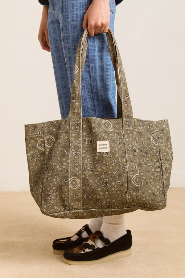 Canvas Tote Olive