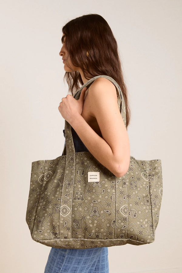Canvas Tote Olive