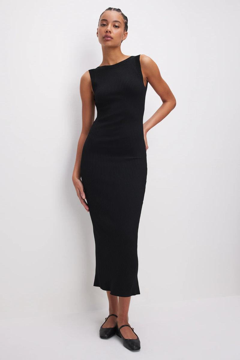Shine Rib Off Scoop Back Midi Altitude Designer Clothing Store - Jackson Hole Wyoming Shine Rib Off Scoop Back Midi Altitude Designer Clothing Store - Jackson Hole Wyoming