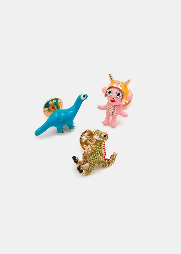 Iglow Trio Charm Pins