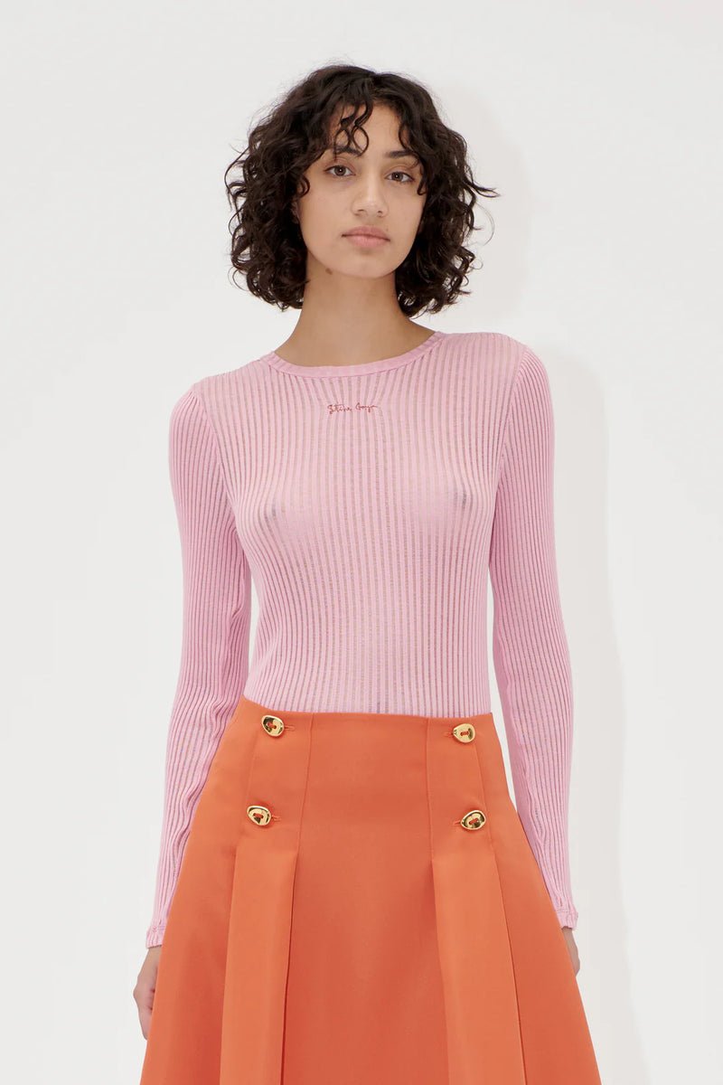 Lux Seamless Long Sleeve Crewneck