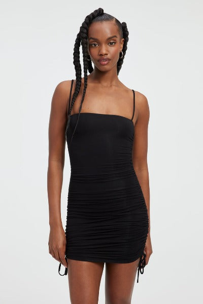 Ruched Mini Dress