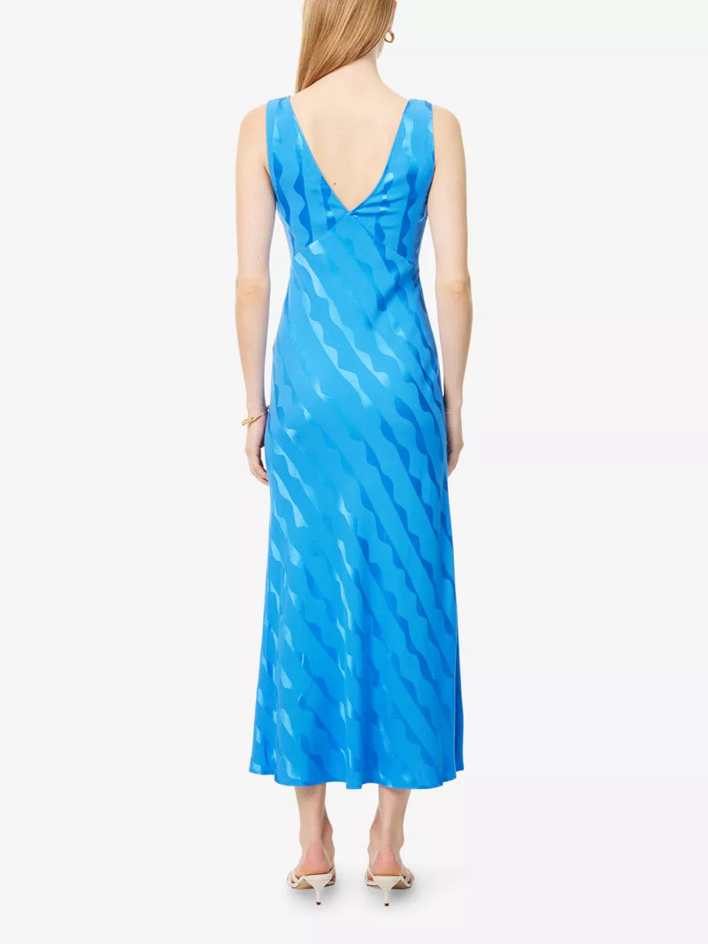 Sandrine - Wave Jacquard Blue