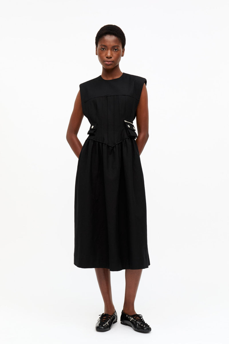 Eyelets Lace Up Ballerina