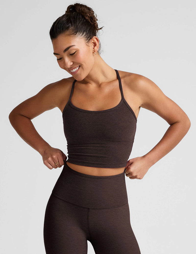 SpaceDye Slim Racerback Cropped Tank New