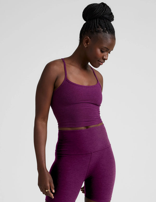 SpaceDye Slim Racerback Cropped Tank New