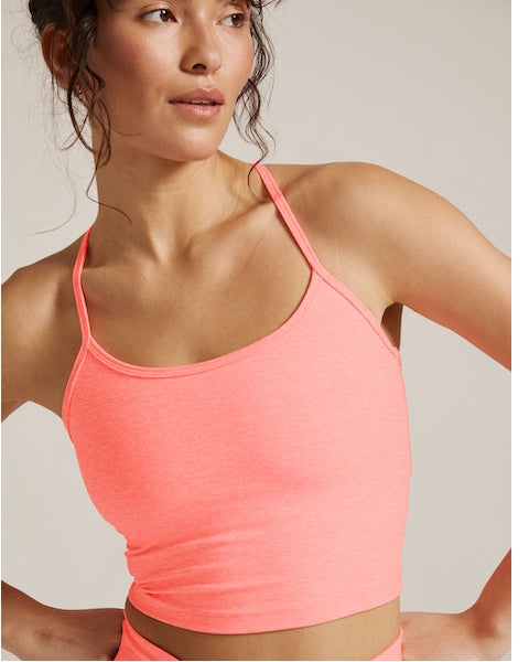 SpaceDye Slim Racerback Cropped Tank