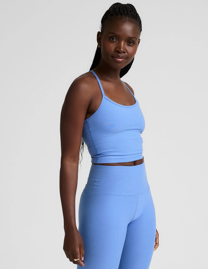 SpaceDye Slim Racerback Cropped Tank