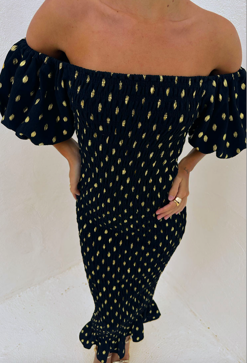 Jojo Dress: Black
