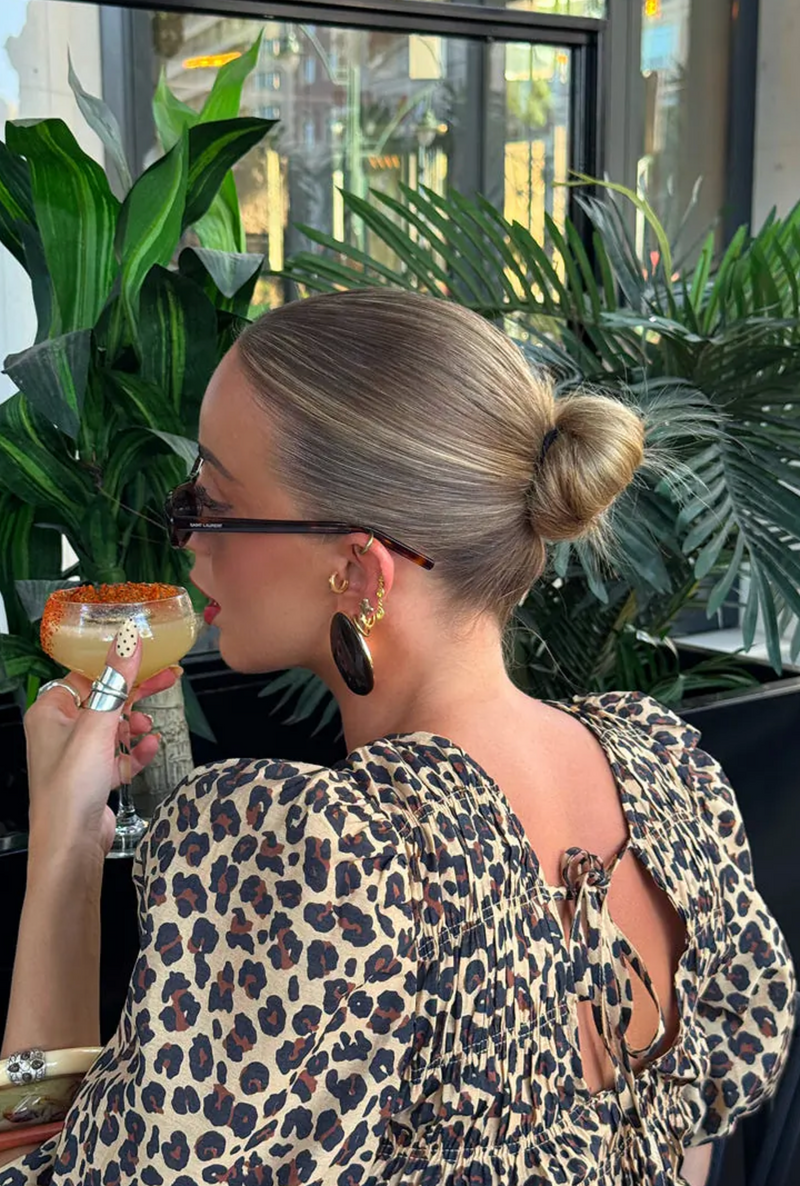 Leopard Mini Nara Dress