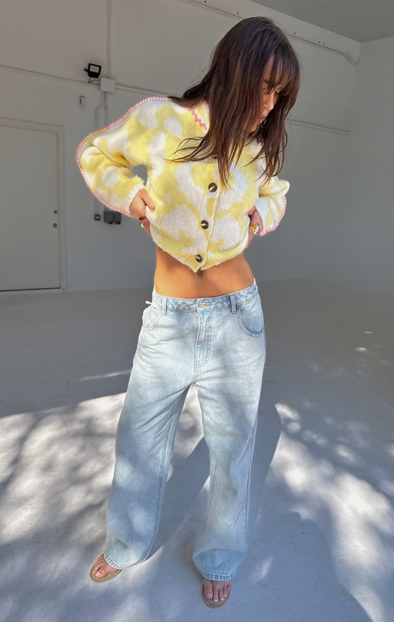 Yellow Zizi Cardigan