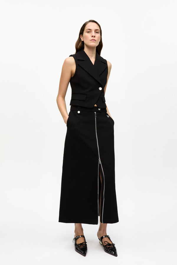 Bonded Crepe Vest