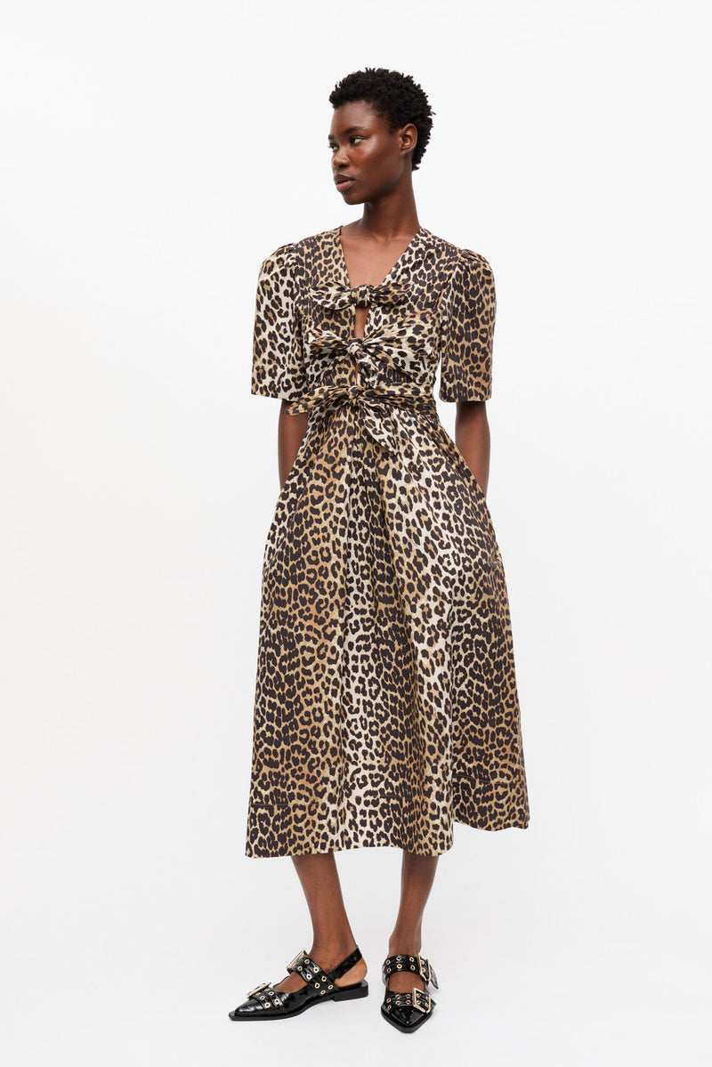 Tie Strap Midi Dress
