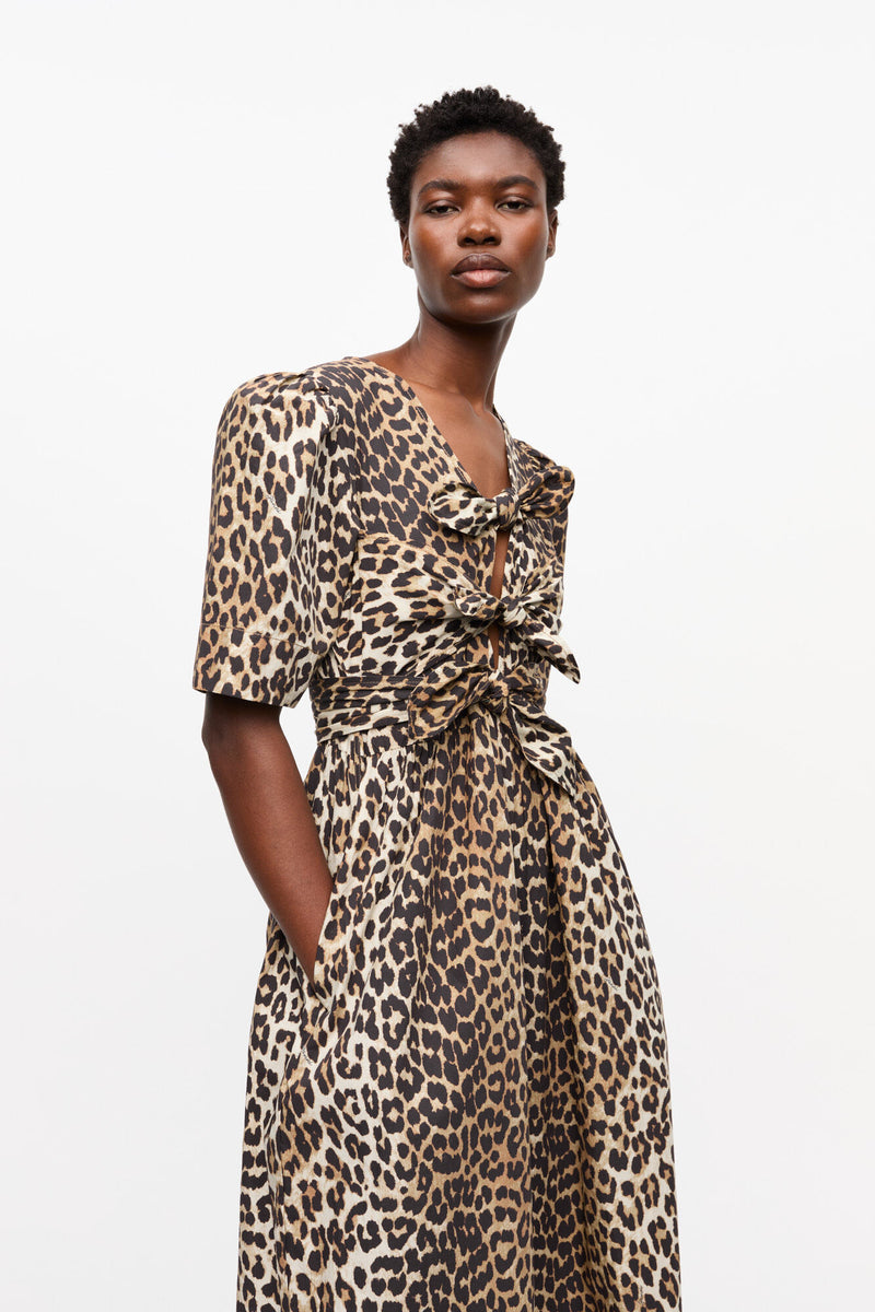 Tie Strap Midi Dress