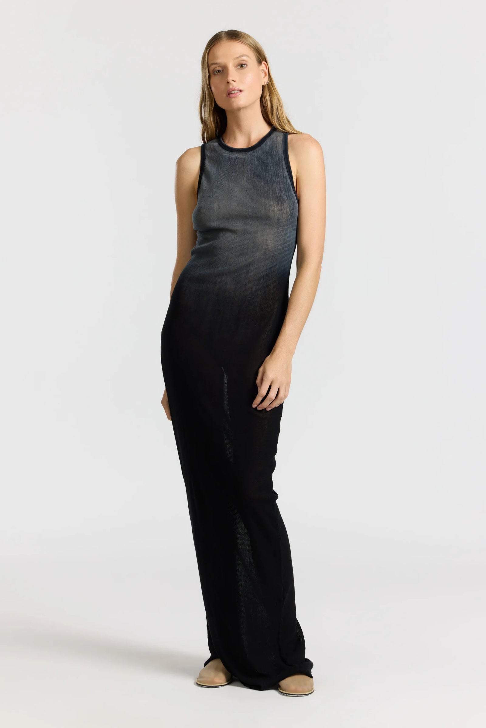 rio maxi dress cotton citizen Cotton Citizen Rio Maxi Dress - Clover Tie Dye