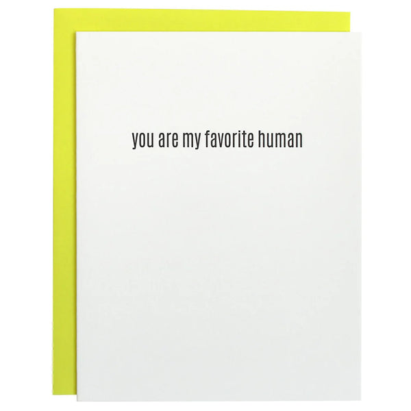 Favorite Human- Cards