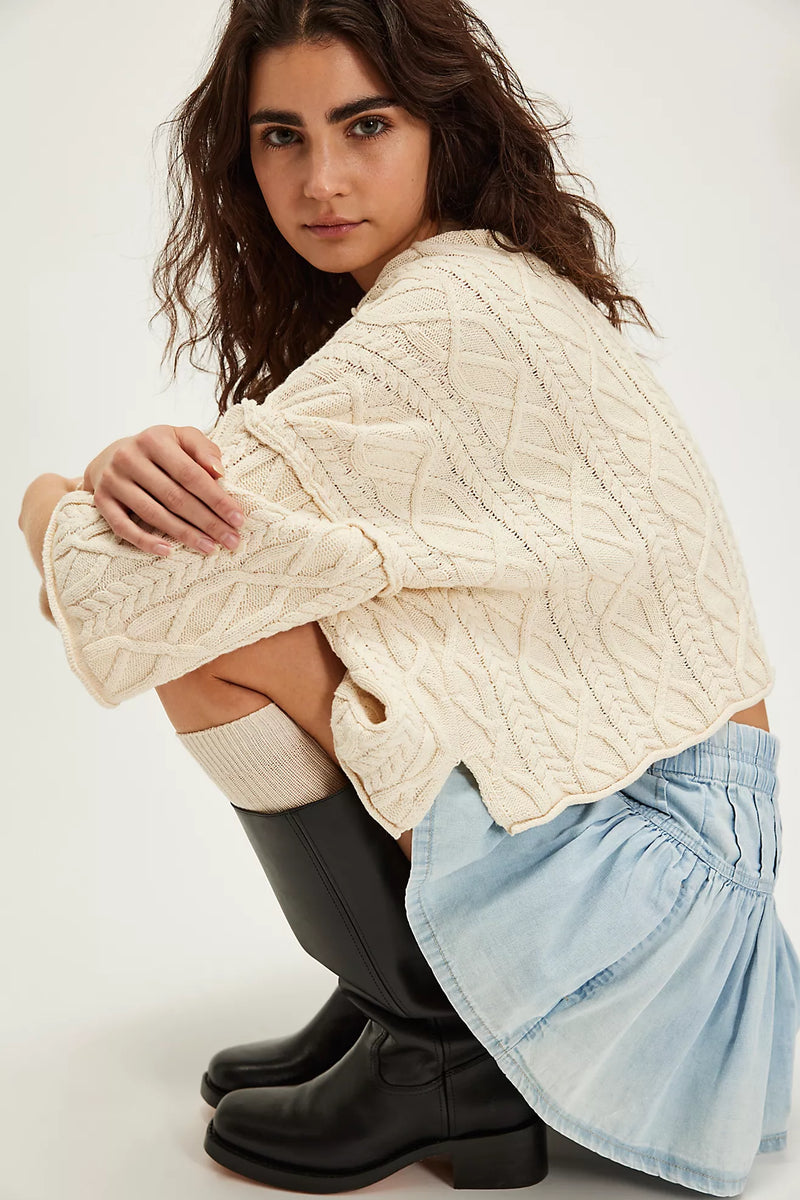 Roselle Denim Mini