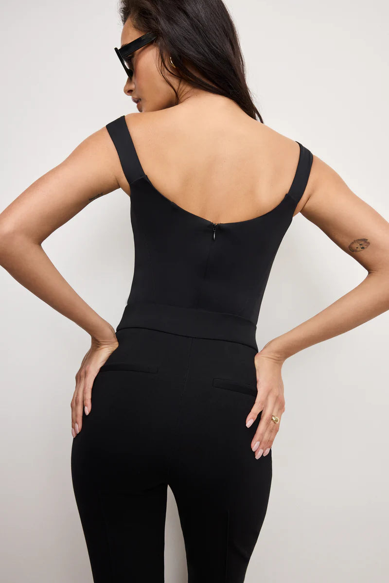 Soft Stretch Ponte Kick Flare