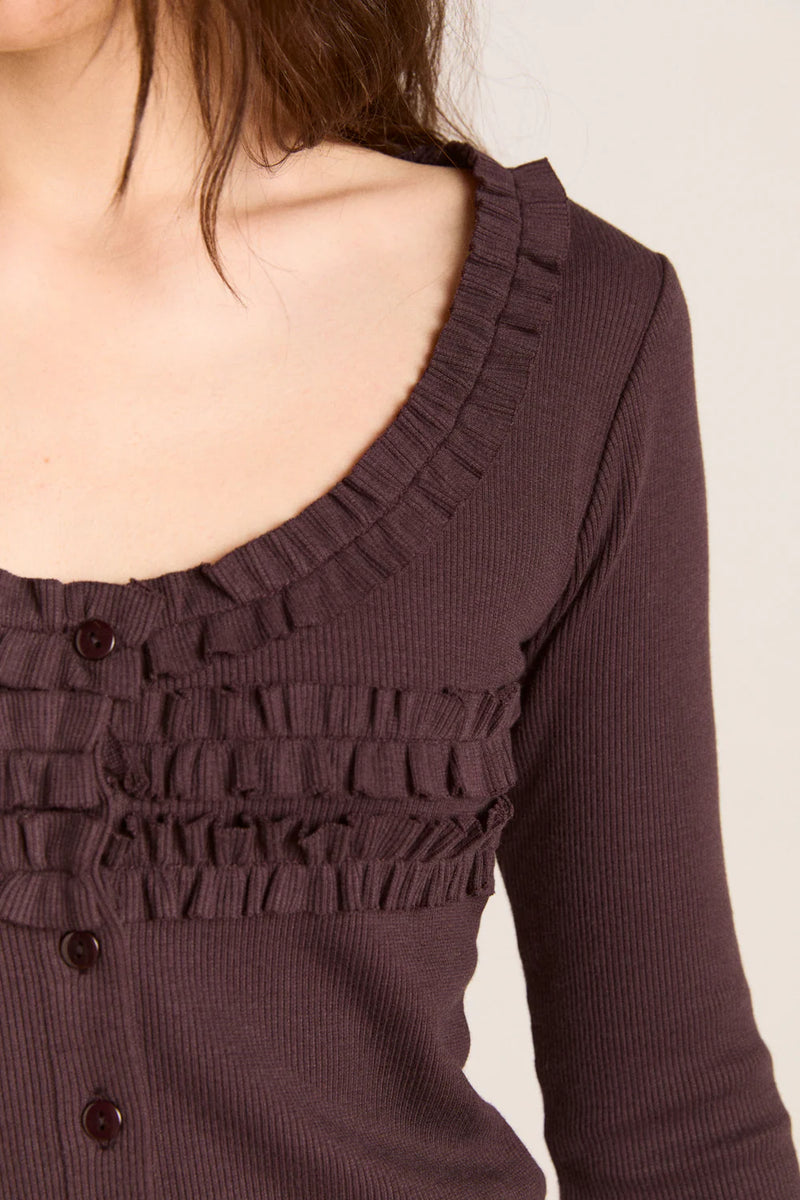 Varsha Frilly Cardi