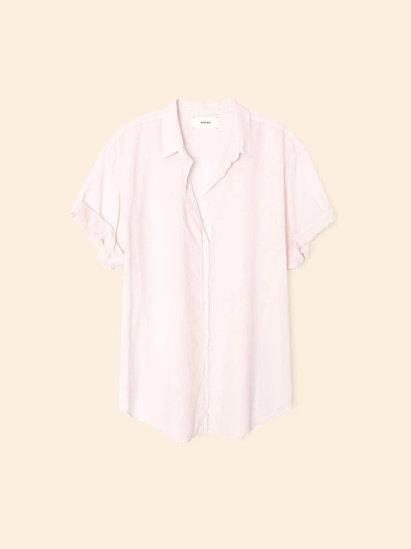 Channing Shirt: Pale Rose