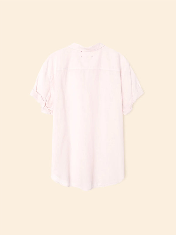 Channing Shirt: Pale Rose