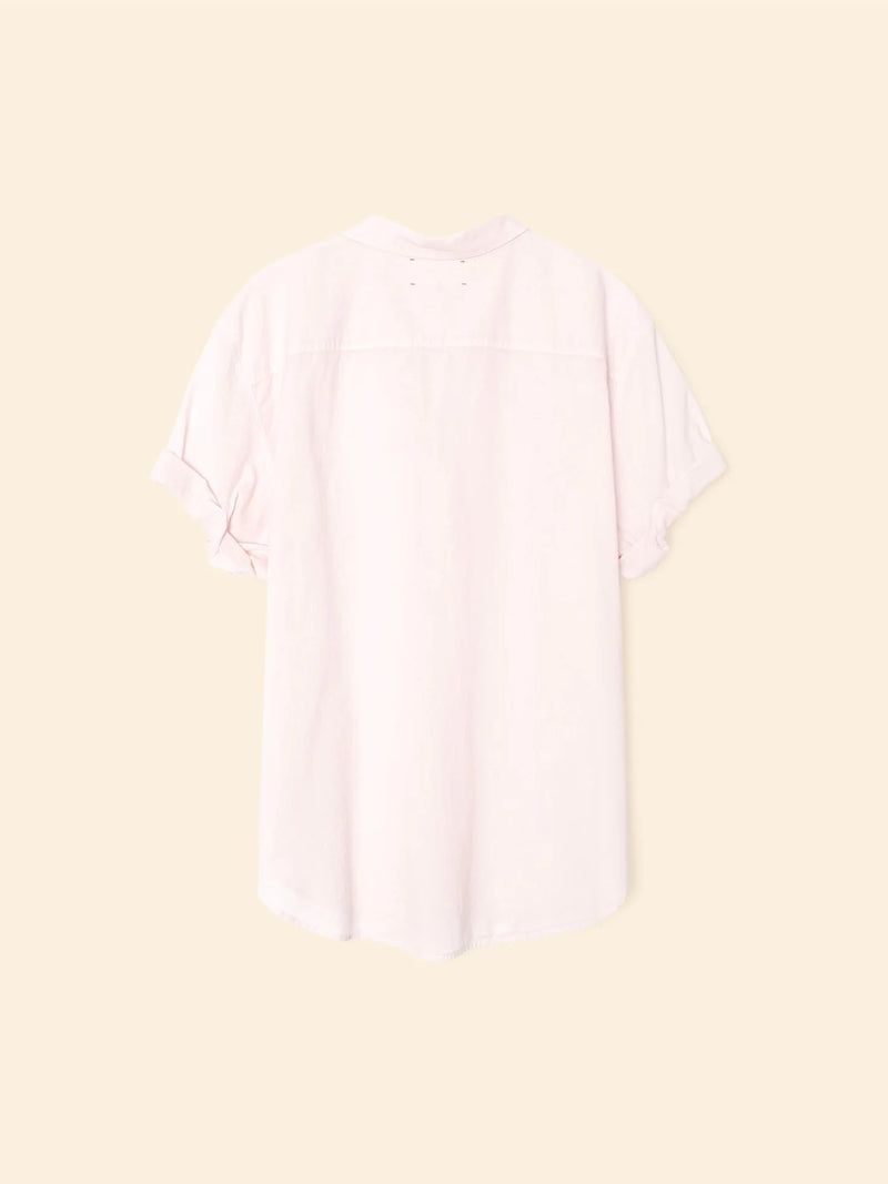 Channing Shirt: Pale Rose