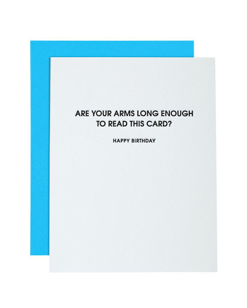 Are Your Arms Long Enough