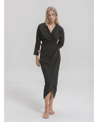 tulip dress design TULIP CREPE MAXI DRESS IN GREEN | CULT MIA