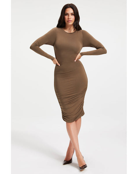 Slinky Ruched Dress
