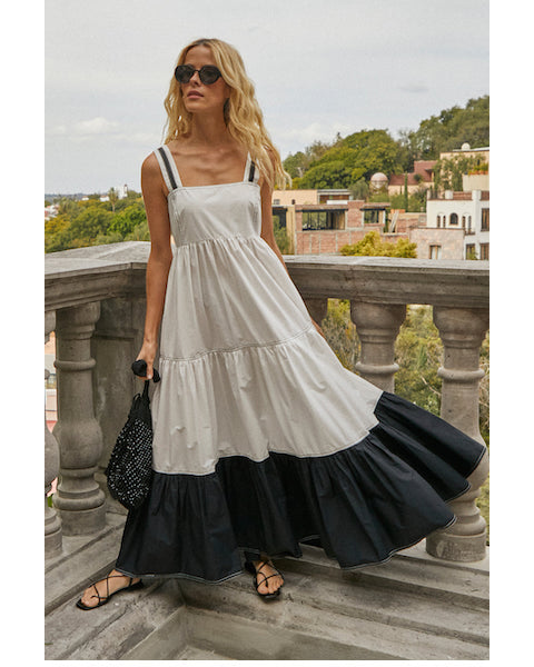 Rita Block Dress